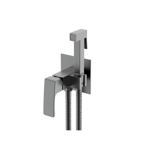 Смеситель скрытого монтажа для гигиенического душа Raglo R01.52.09, графит