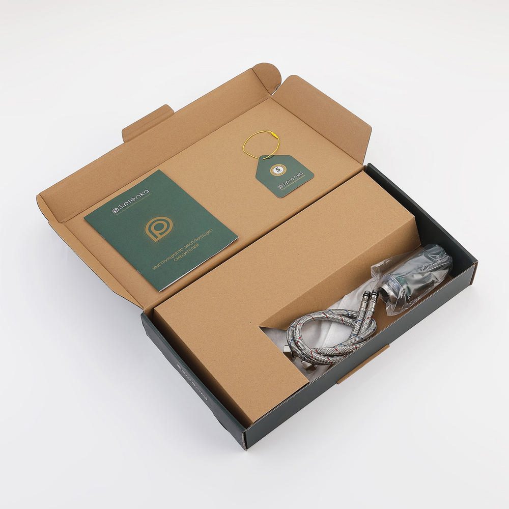 Смеситель для кухни Splenka S205.40.09, графит — изображение 8