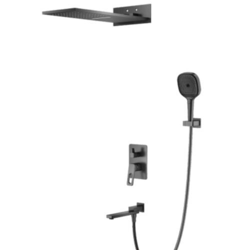 Душевая система скрытого монтажа Raglo R51273.014173.09, графит