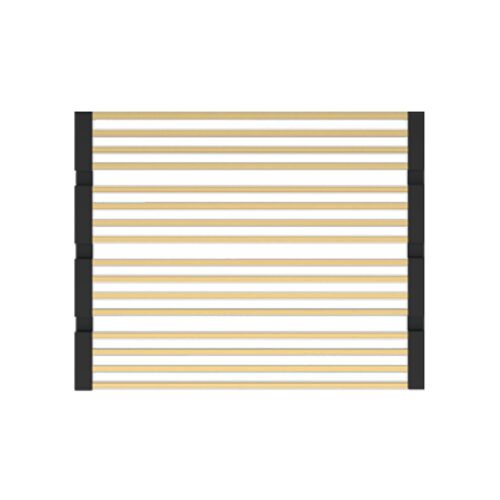 Ролл-мат для мойки Gappo GS201-3, золотой сатин