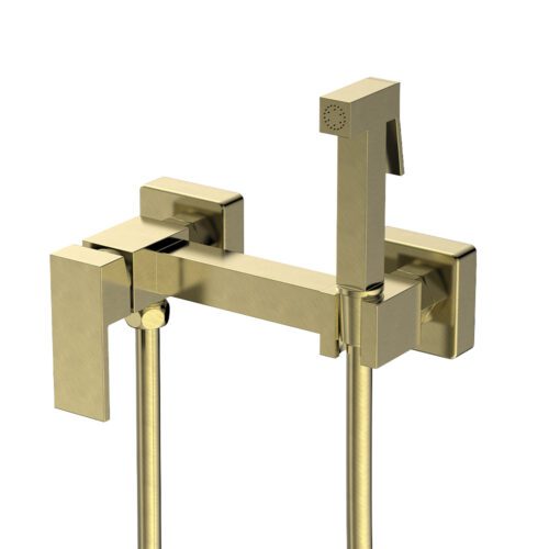 Смеситель для гигиенического душа Splenka S98.51.03, золотой сатин