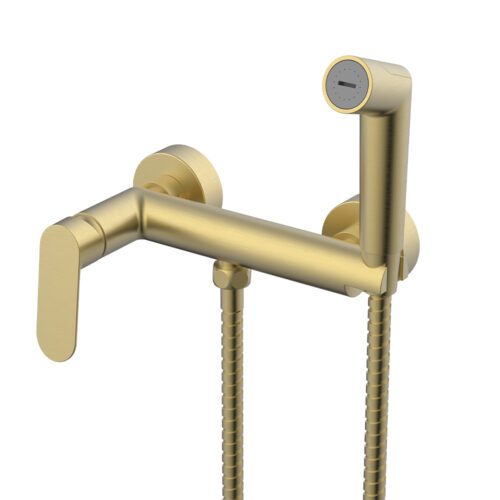 Смеситель для гигиенического душа Splenka S41.51.03, золотой сатин