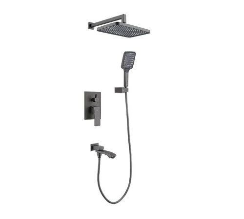 Душевая система скрытого монтажа Raglo R01.27.09, графит
