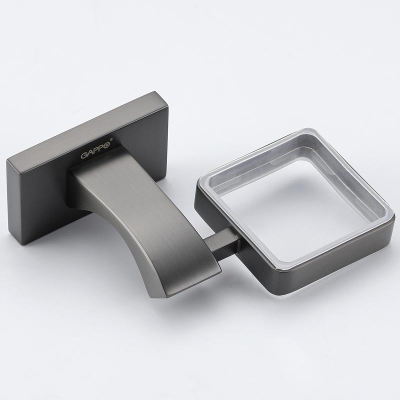 Мыльница Gappo G0702-9, оружейная сталь — изображение 3