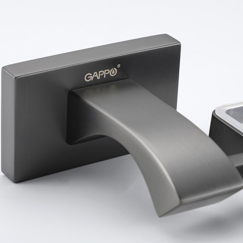 Мыльница Gappo G0702-9, оружейная сталь — изображение 5