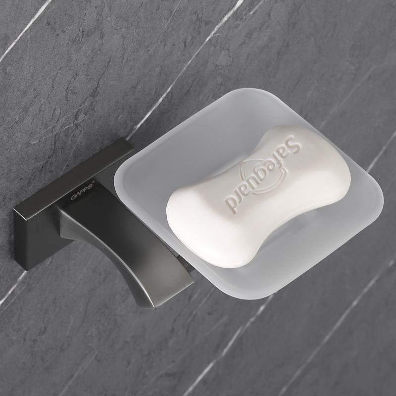 Мыльница Gappo G0702-9, оружейная сталь — изображение 12