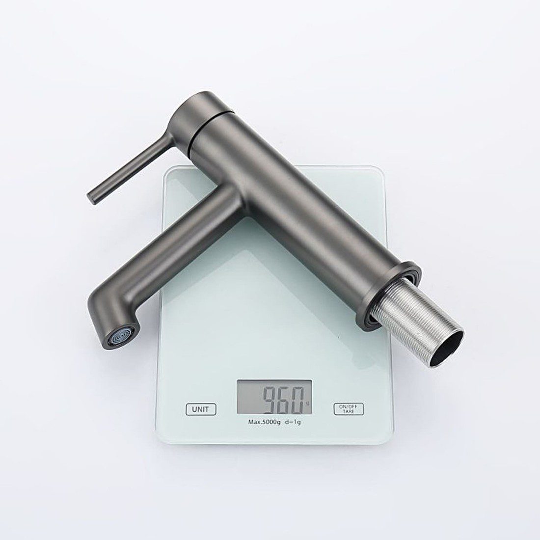 Смеситель для умывальника Raglo R20.10.09, графит — изображение 4