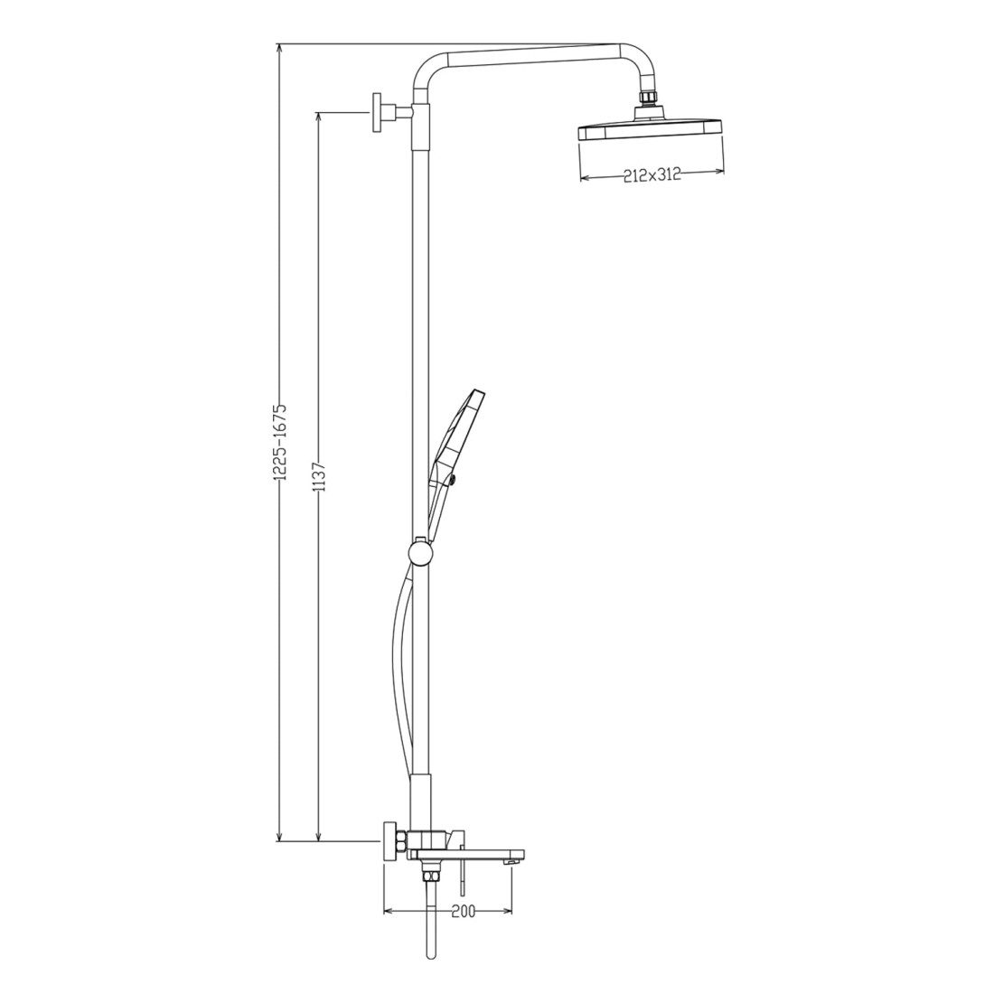 Душевая система Raglo R50.24 — изображение 2