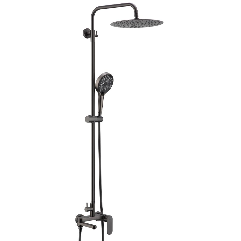 Душевая система Raglo R10.24.09, графит