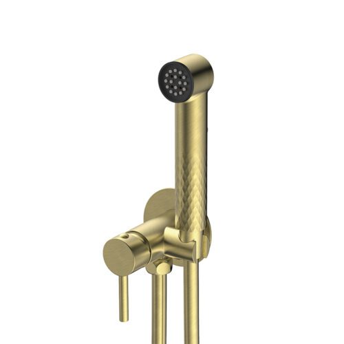 Смеситель скрытого монтажа для гигиенического душа Splenka S99.52.03, золотой сатин
