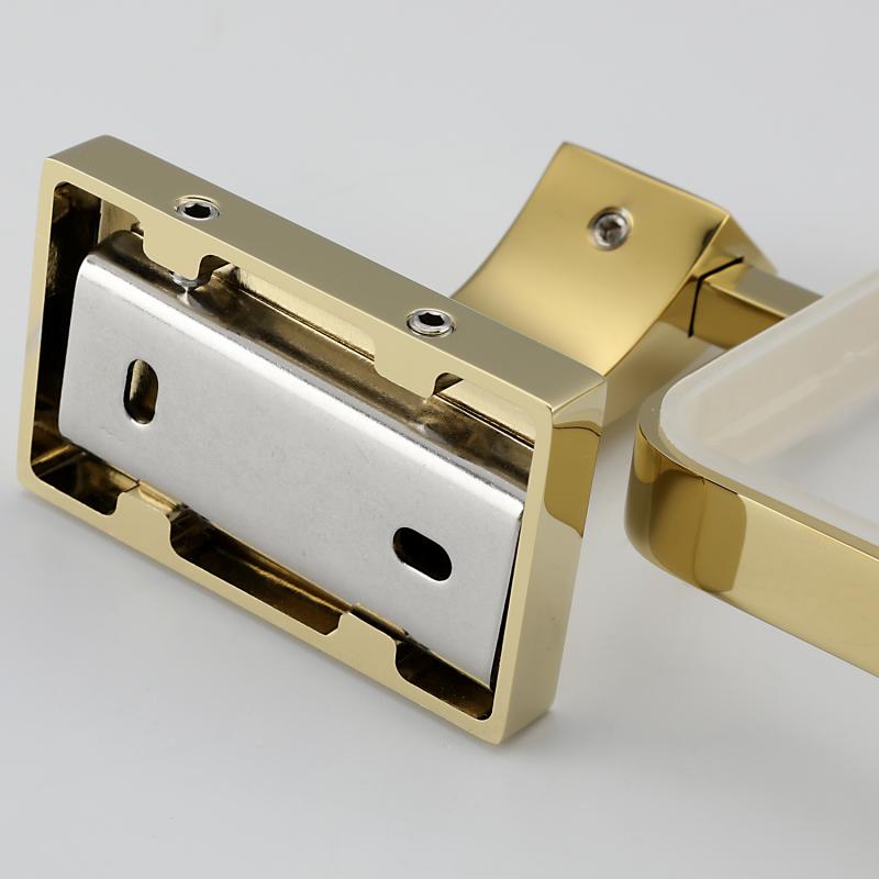 Ёршик для унитаза Gappo G0710-3, настенный, золото — изображение 5