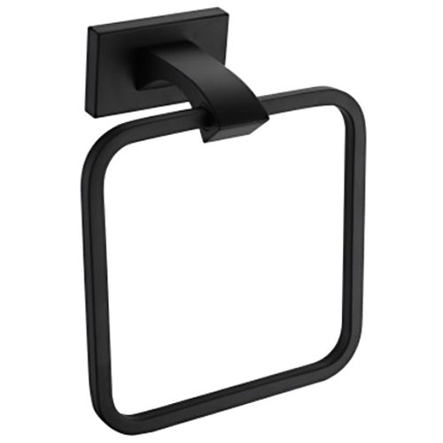 Держатель полотенца Gappo G0704-6, "кольцо", чёрный