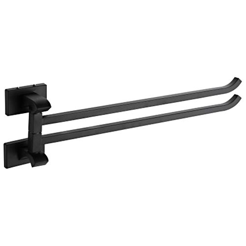 Держатель полотенец Gappo G0712-6, "рога", чёрный