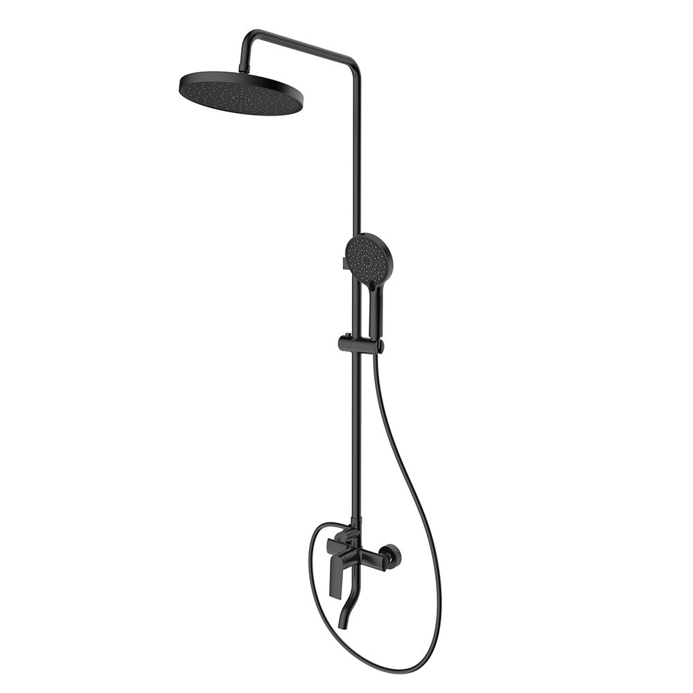 Душевая система Splenka S50.24.06, чёрный