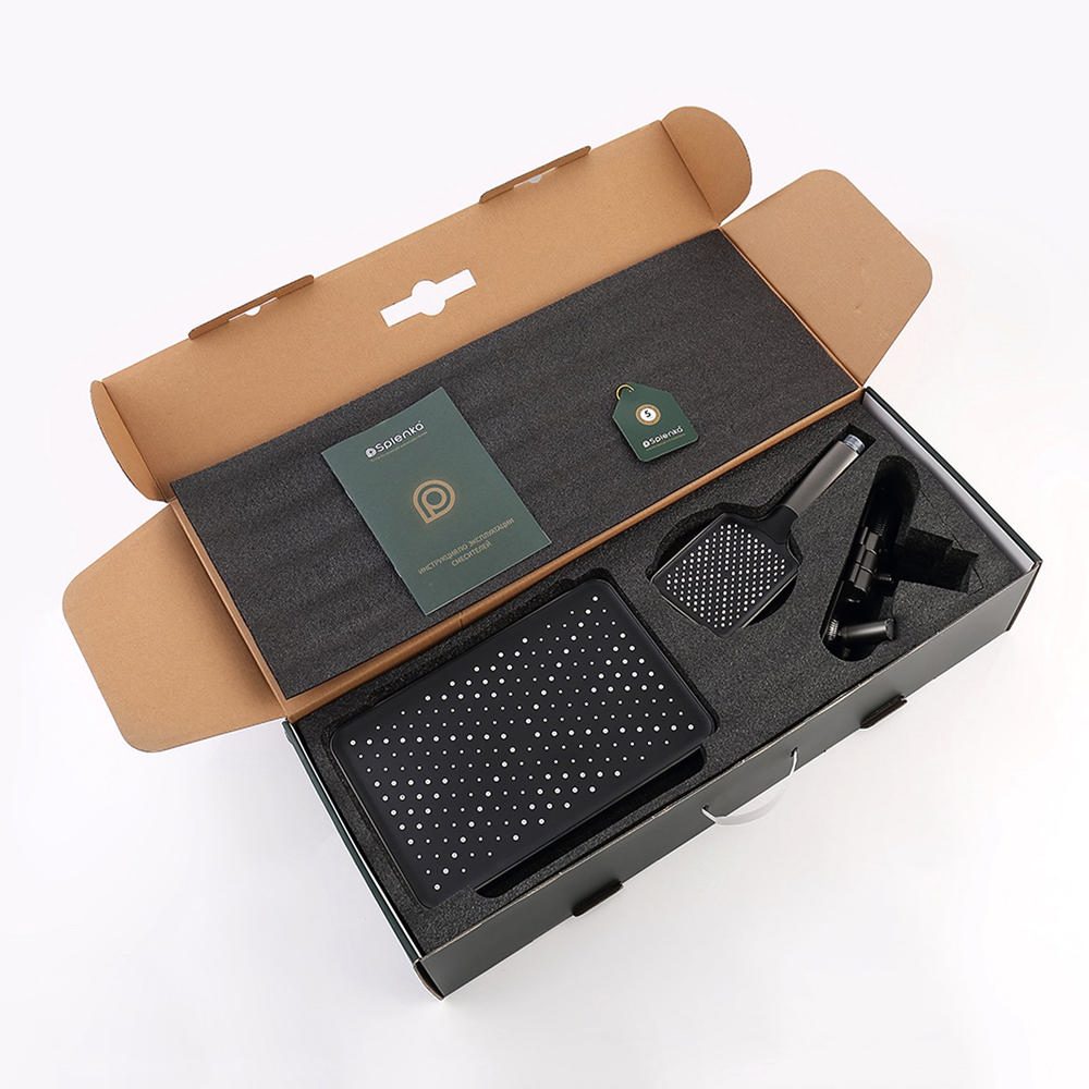 Душевая система Splenka S52.24.09, графит — изображение 10