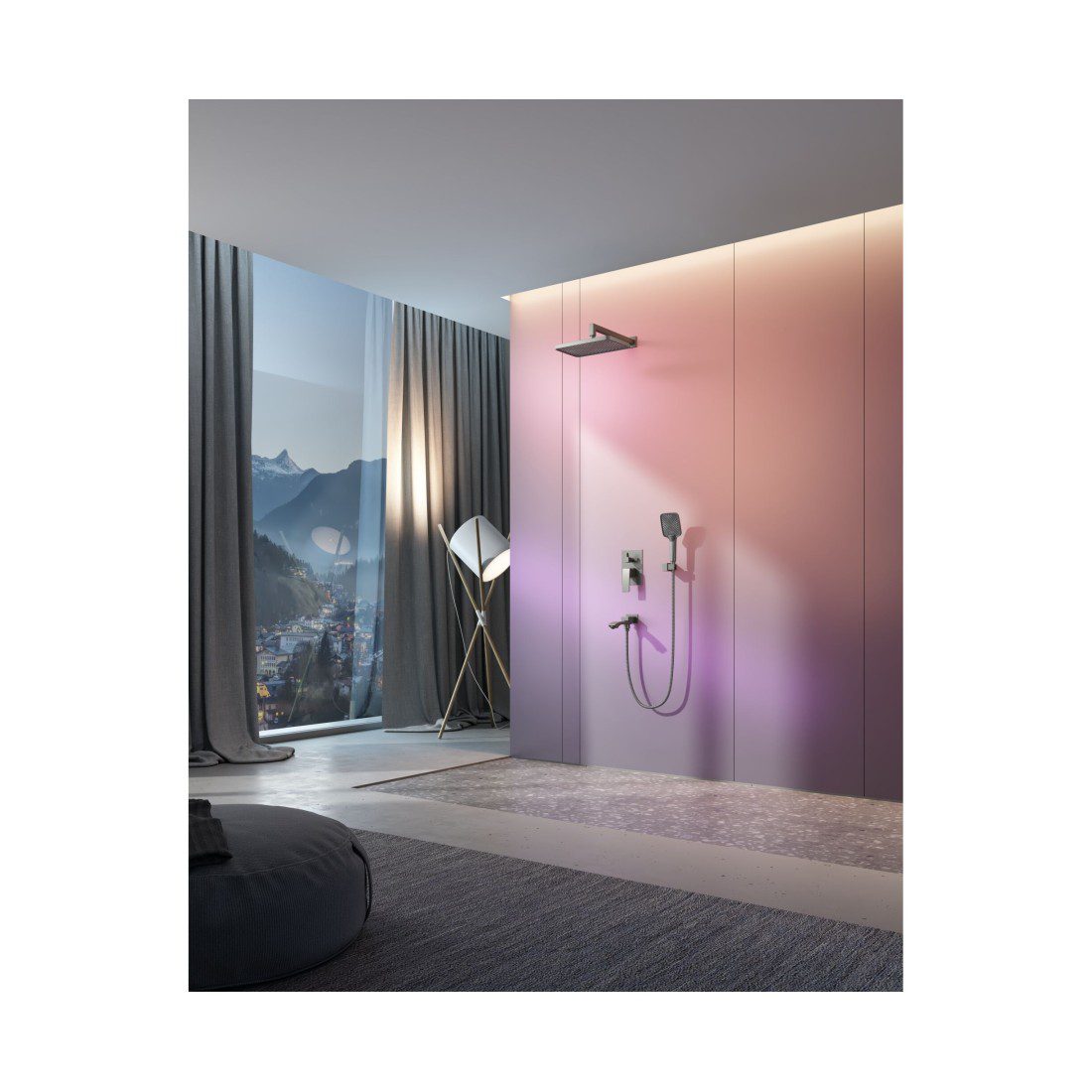 Душевая система скрытого монтажа Raglo R01.27.09, графит — изображение 13