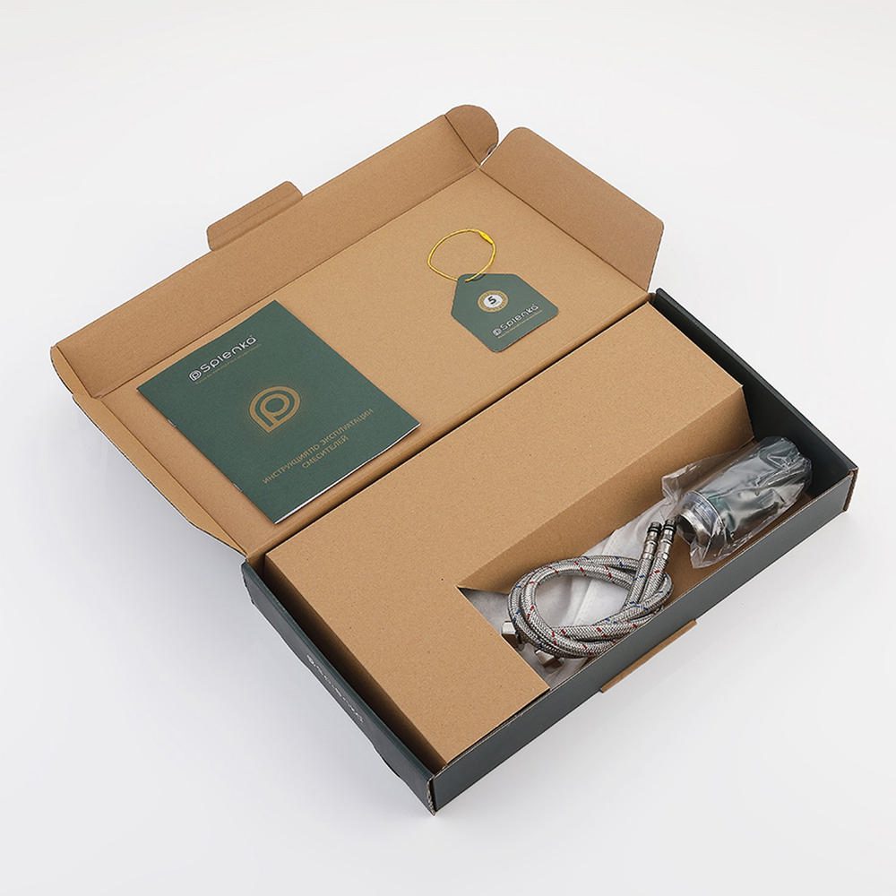 Смеситель для кухни Splenka S205.40.06, чёрный — изображение 8