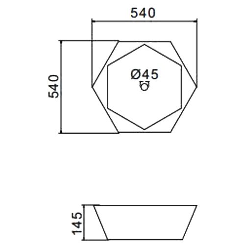 Умывальник накладной Gappo GT502 — изображение 2