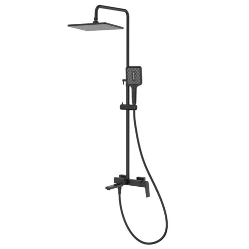 Душевая система Splenka S02.24.06, чёрный