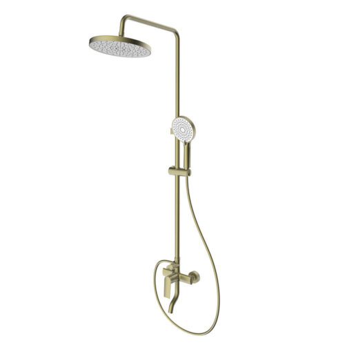 Душевая система Splenka S50.24.03, золотой сатин