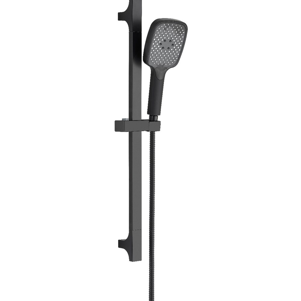 Душевая стойка с гарнитуром Splenka S470.02.06, чёрный