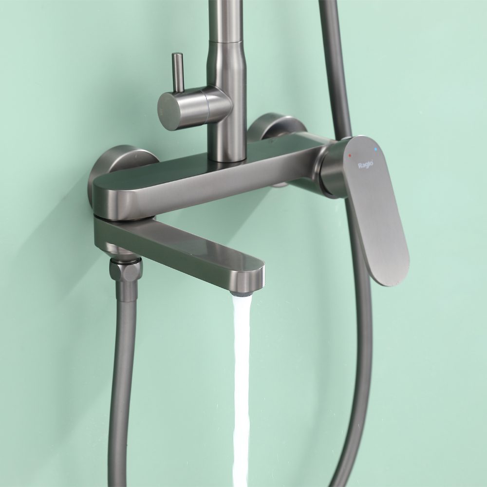 Душевая система Raglo R10.24.09, графит — изображение 7