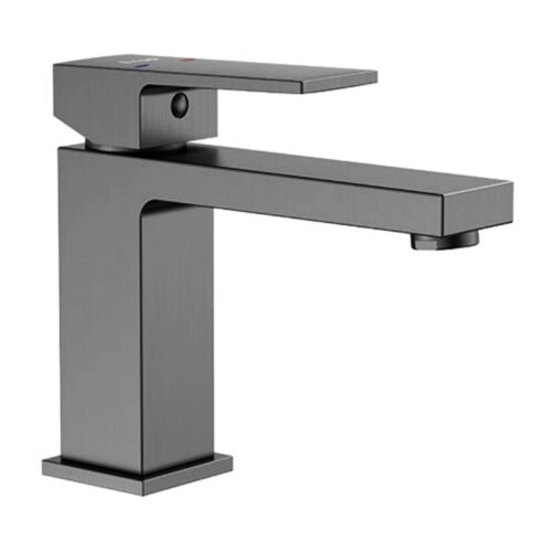 Смеситель для умывальника Frap F1091-9, оружейная сталь