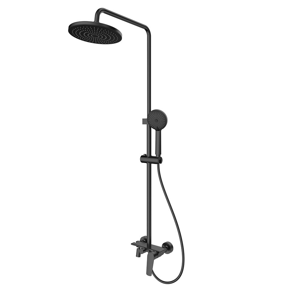 Душевая система Splenka S53.24.06, чёрный