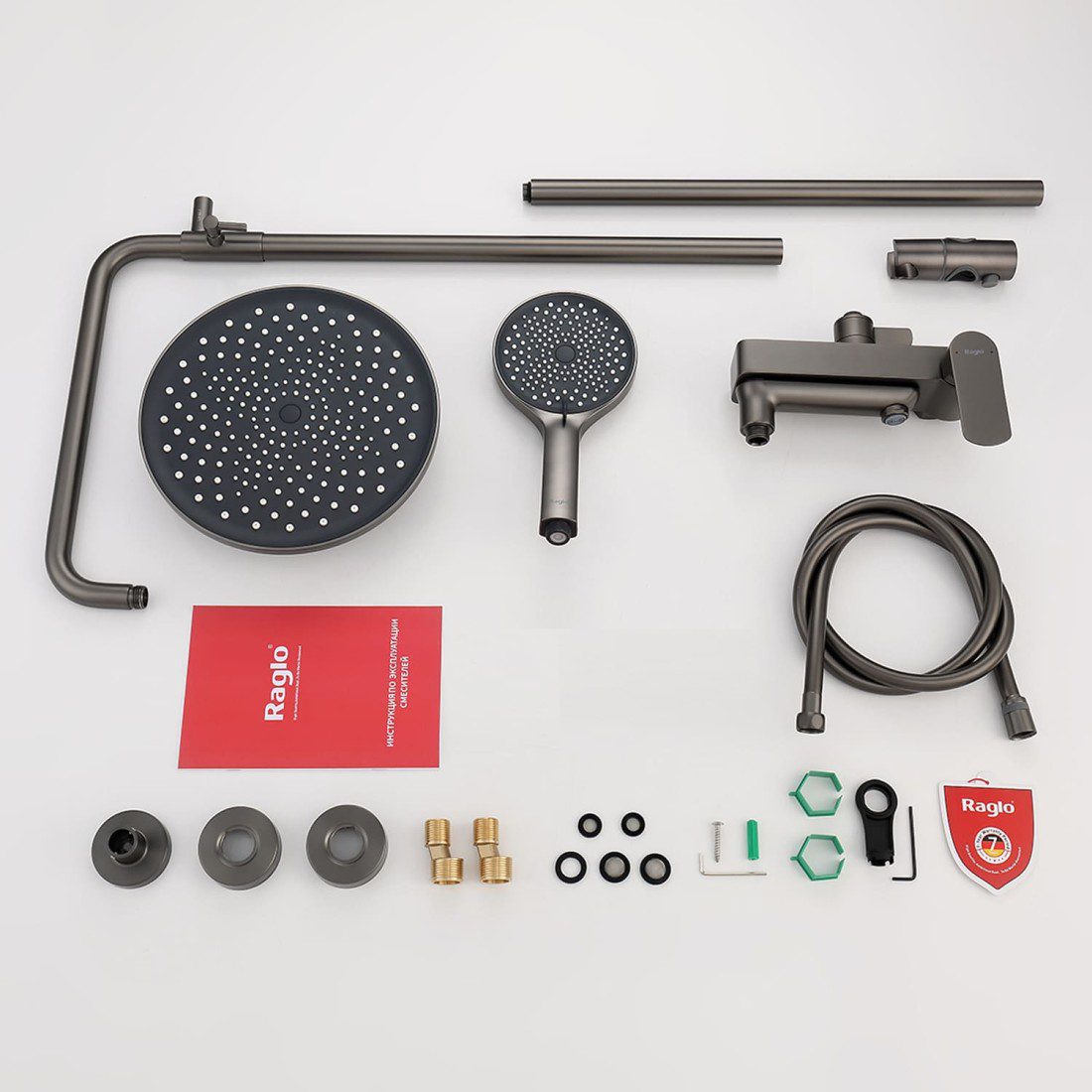 Душевая система Raglo R03.24.09, графит — изображение 12