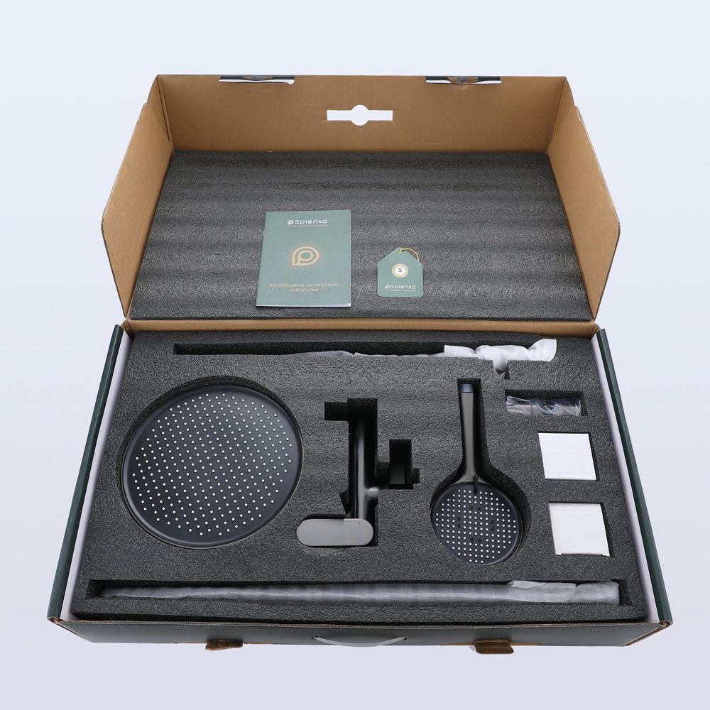 Душевая система Splenka S41.24.09, графит — изображение 9