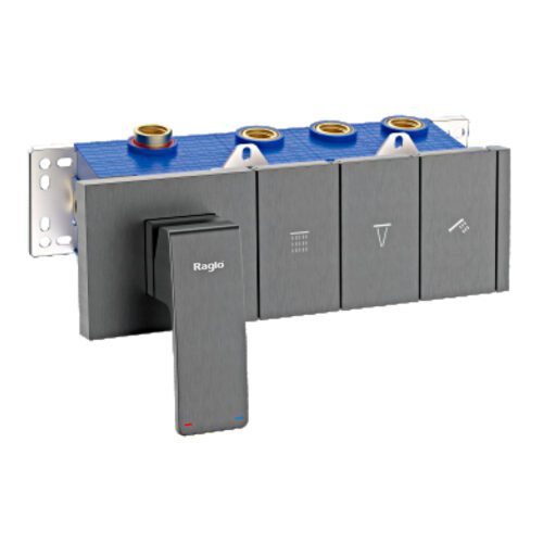 Корпус встраиваемого смесителя Raglo R02.273.09, графит