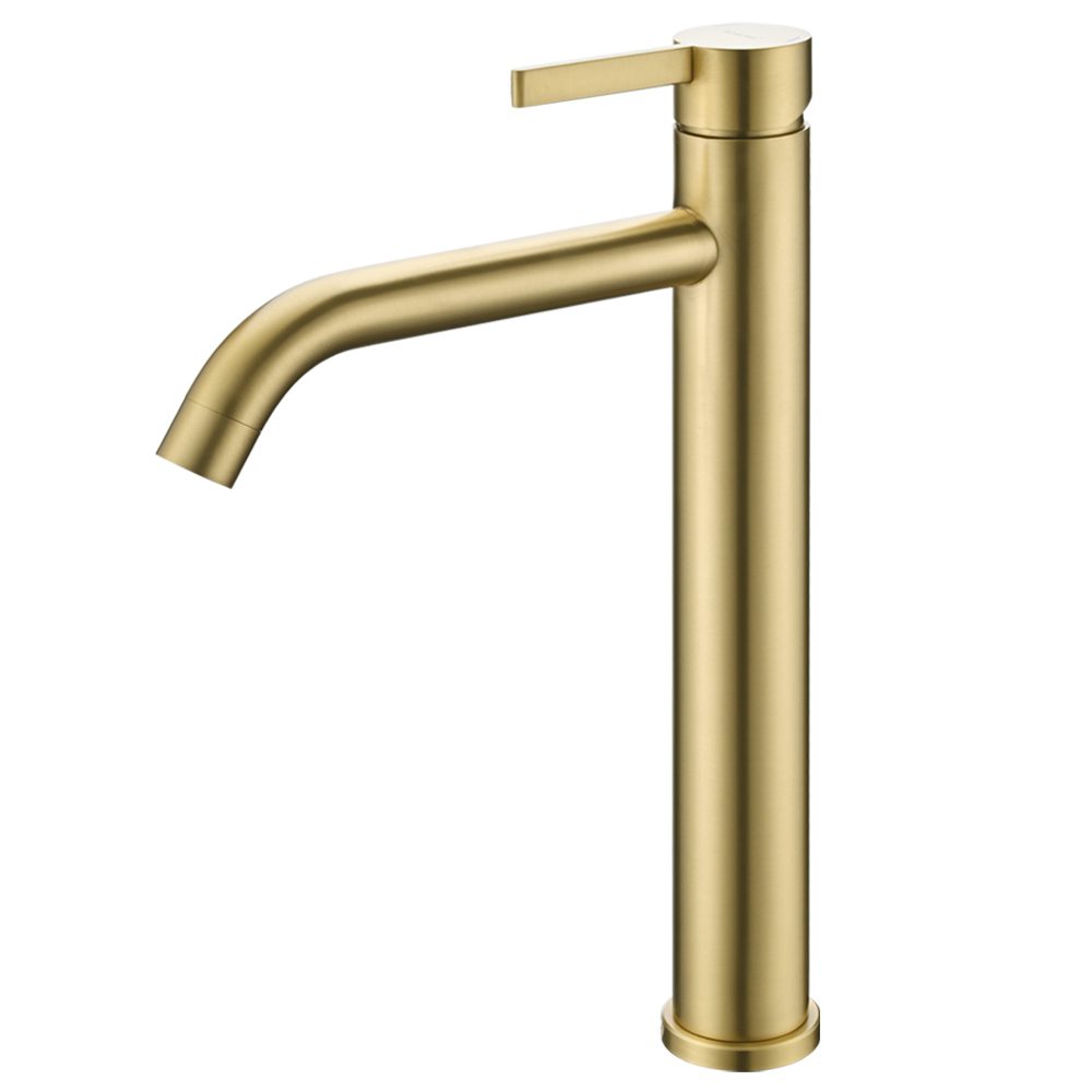 Смеситель для умывальника Splenka S221.15.03, золотой сатин