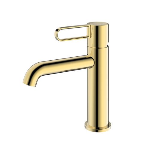 Смеситель для умывальника Splenka S03.10.23, золото