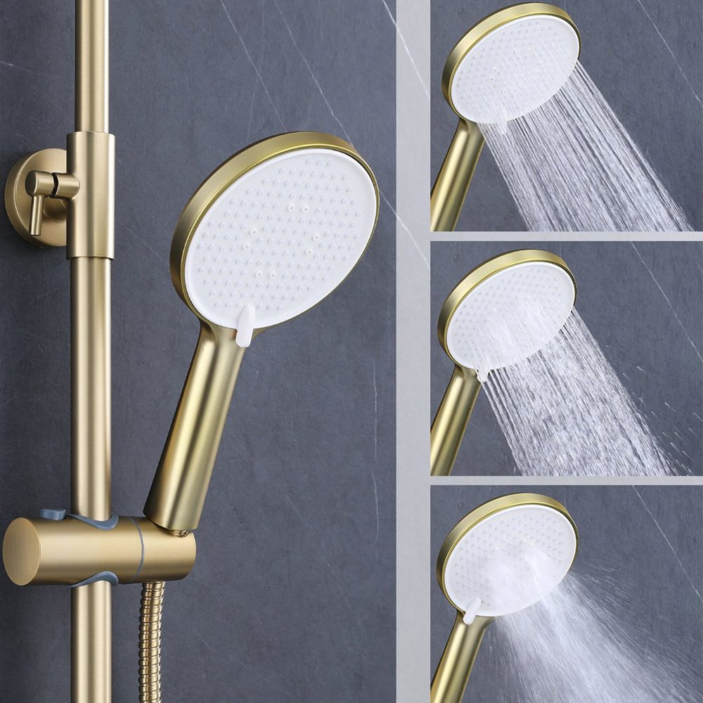 Душевая система Splenka S41.24.03, золотой сатин — изображение 6