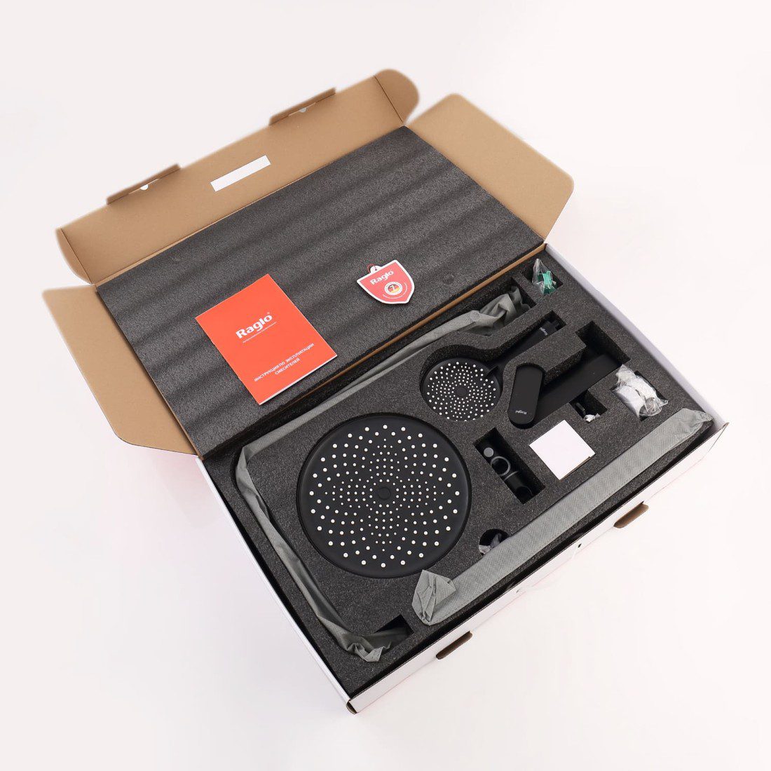 Душевая система Raglo R03.24.06, чёрный — изображение 2