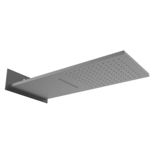 Тропический душ 55,3 x 25,2 см встраиваемый Raglo R452.01.09, графит