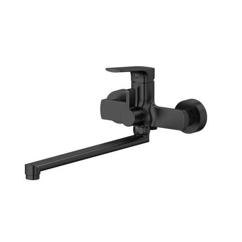 Смеситель для ванны Splenka S30.22.06, чёрный