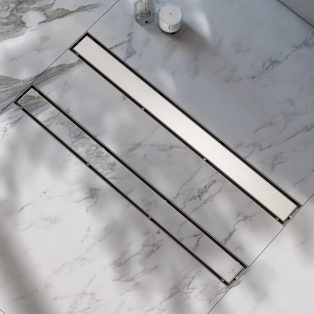 Трап для душа Raglo R652.80.05 линейный, "под плитку", 80 см, сатин — изображение 3