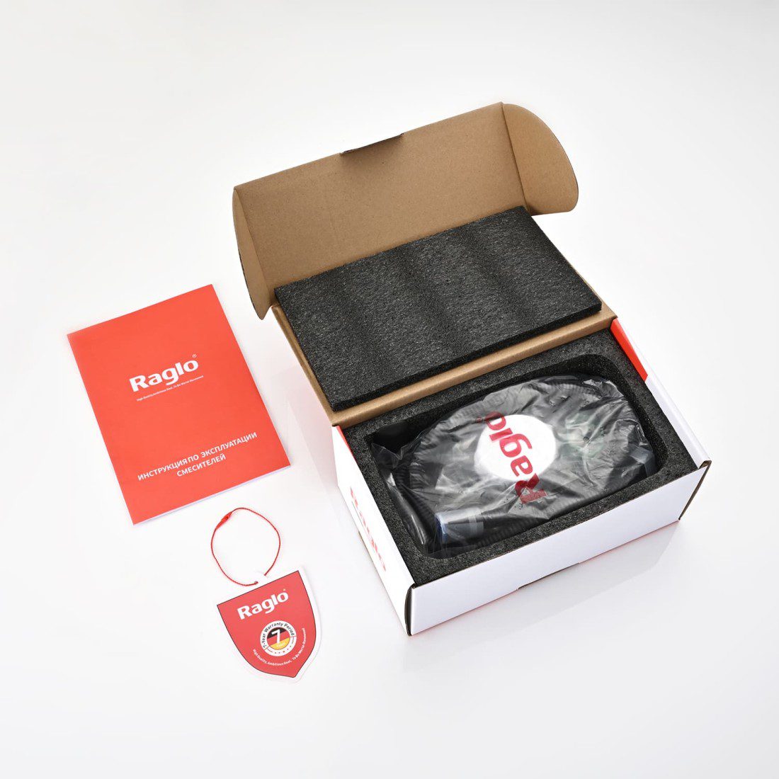 Смеситель для гигиенического душа Raglo R03.51.06, чёрный — изображение 11