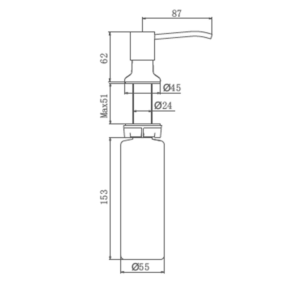 Дозатор для моющего средства Splenka S710.01 — изображение 2