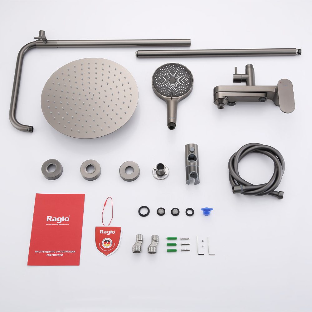 Душевая система Raglo R10.24.09, графит — изображение 11