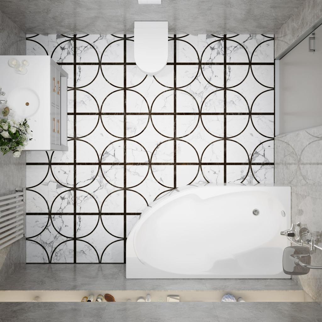 Ванна акриловая Тритон София 150, левая, Щ0000067269 — изображение 6