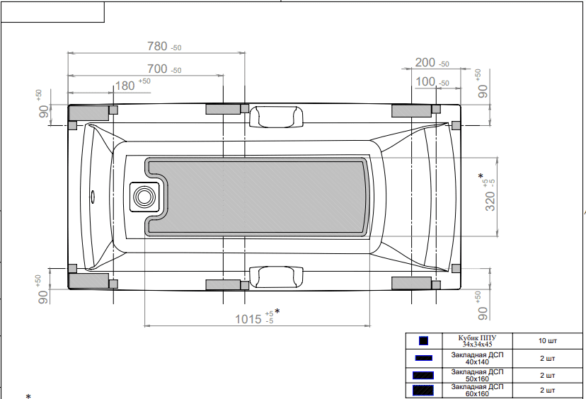 Ванна акриловая Тритон Алекса 170, Щ0000049164 — изображение 8