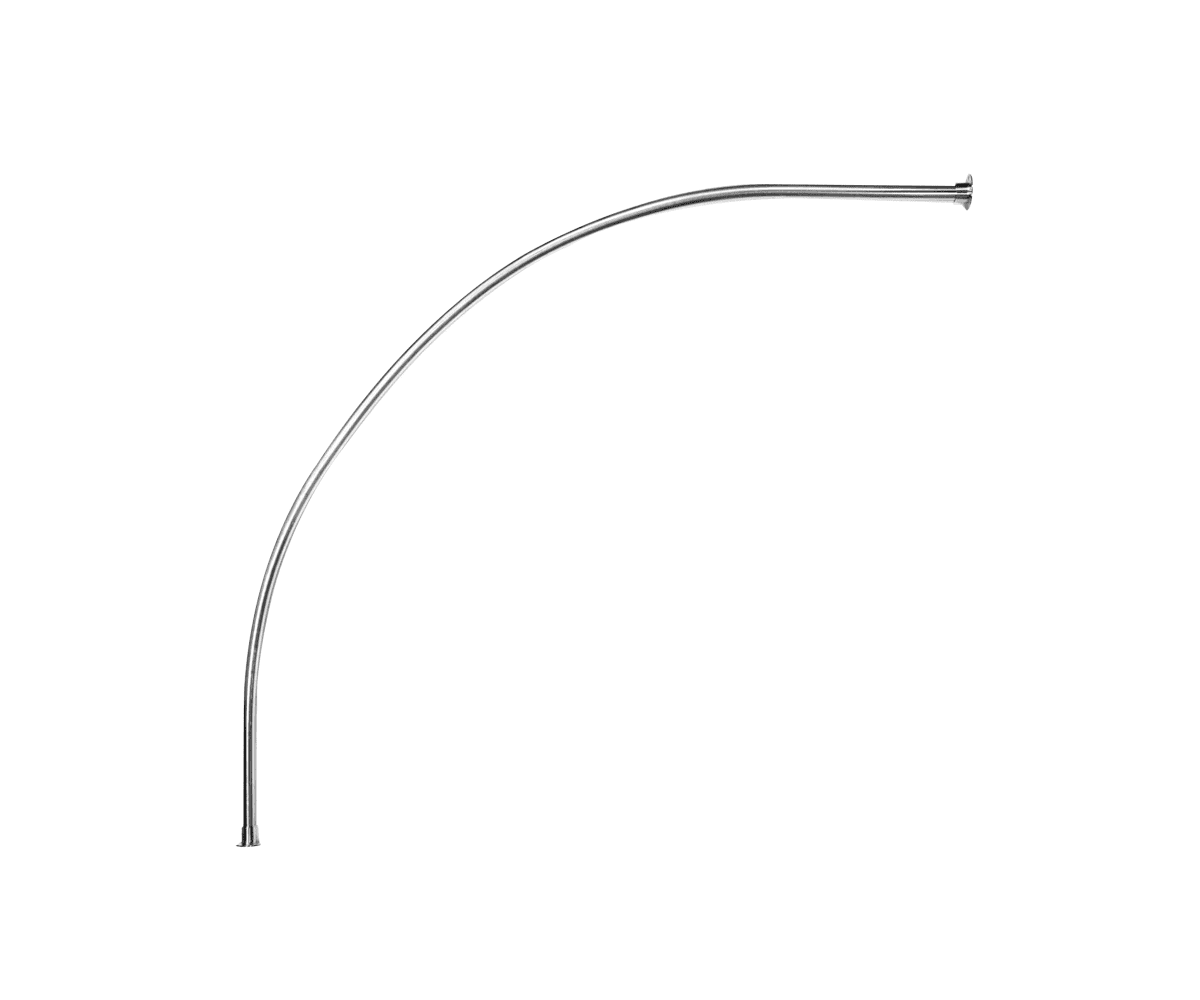 Карниз для ванны радиусный 1ACReal Martin 120x120, Щ0000052876