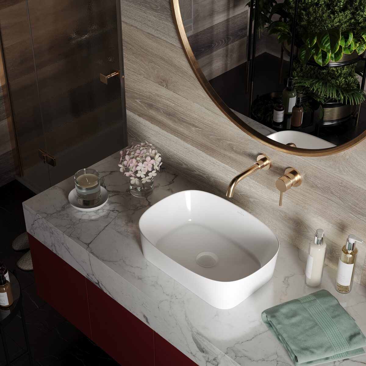 Умывальник накладной Roxen Fabio, 570210 — изображение 5