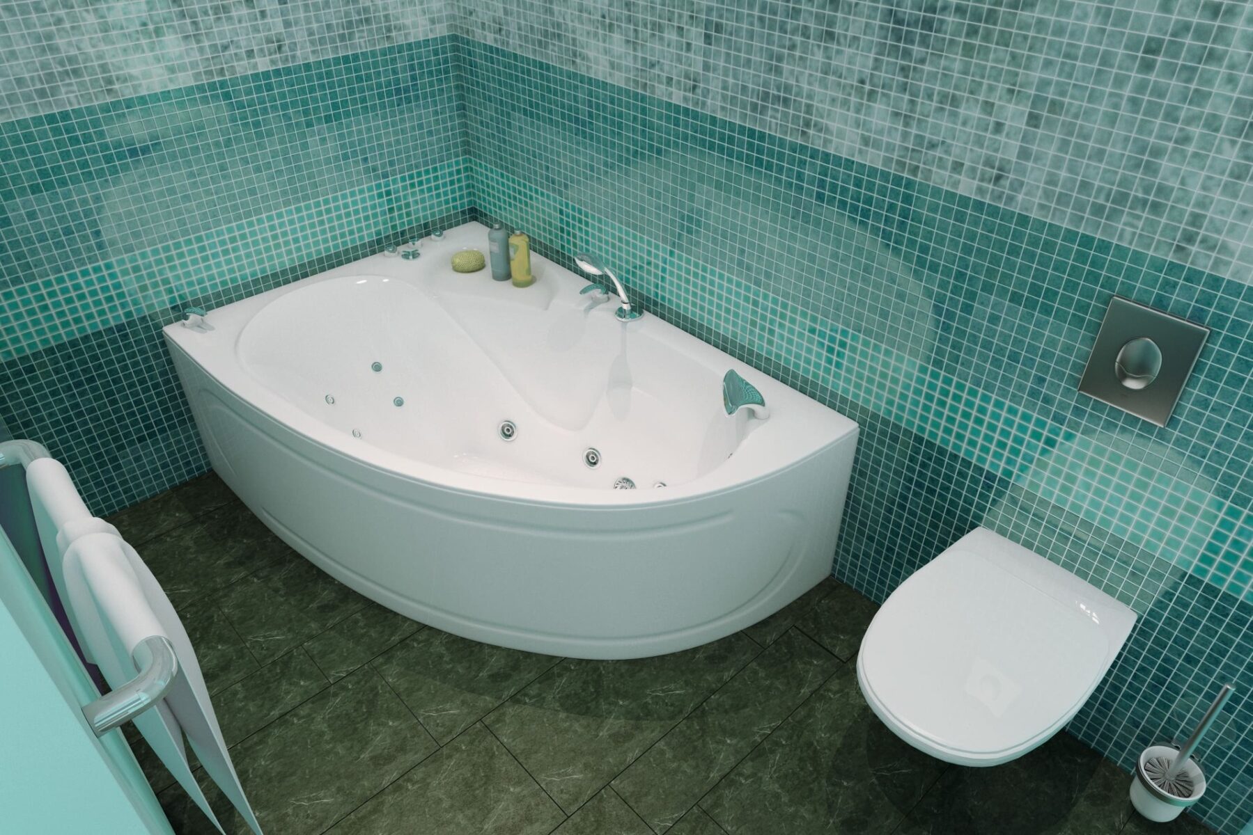 Ванна акриловая Тритон Изабель 170x100, правая, Щ0000048747 — изображение 5