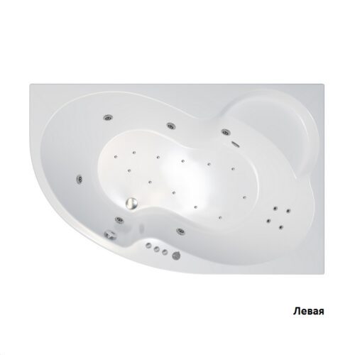 Ванна гидромассажная Тритон Мари левая 170x110, Люкс Flat, Щ000001375