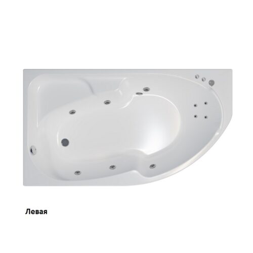 Ванна гидромассажная Тритон София левая 170x95, Стандарт Flat, Щ000002120