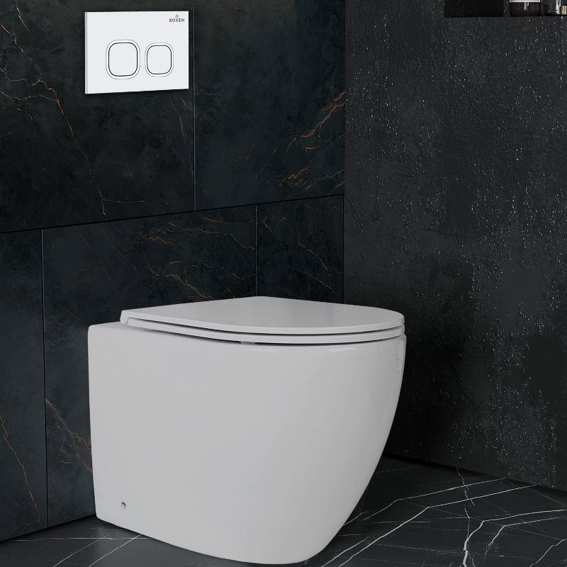 Комплект инсталляции для приставного унитаза Roxen Attach с кнопкой Santi (белая), 913184 — изображение 7