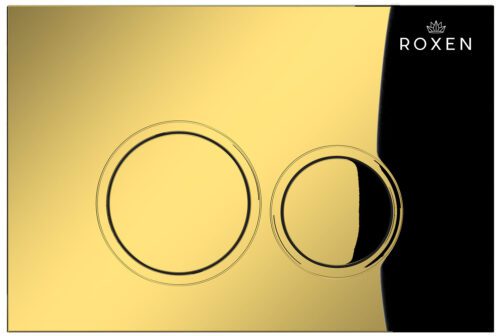 Кнопка для инсталляции Roxen Santi, 410260G (золото глянцевое)